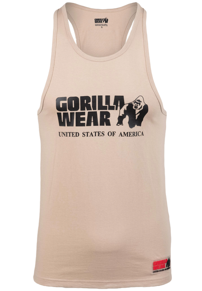 Gorilla Wear Classic linne, ljus brun