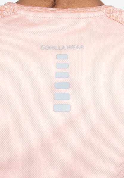 Gorilla Wear Monetta Performance T-Shirt, rosa