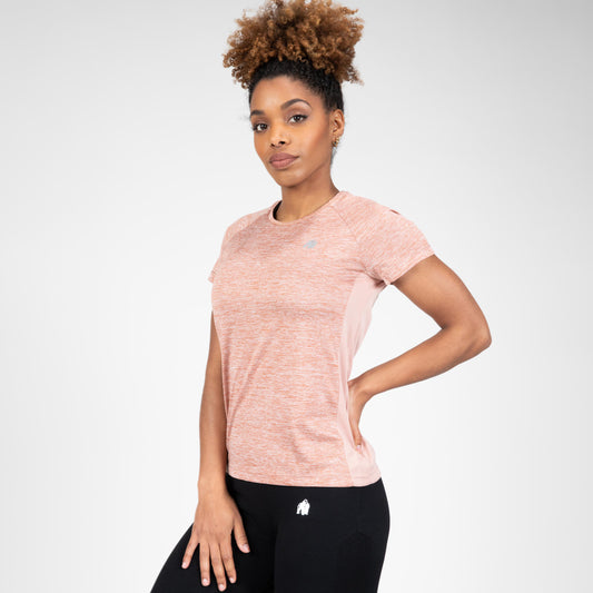 Gorilla Wear Monetta Performance T-Shirt, rosa