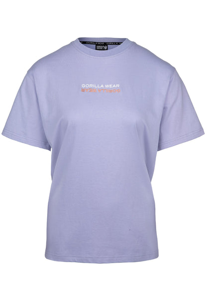 Gorilla Wear Medina Oversized T-Shirt, lilac