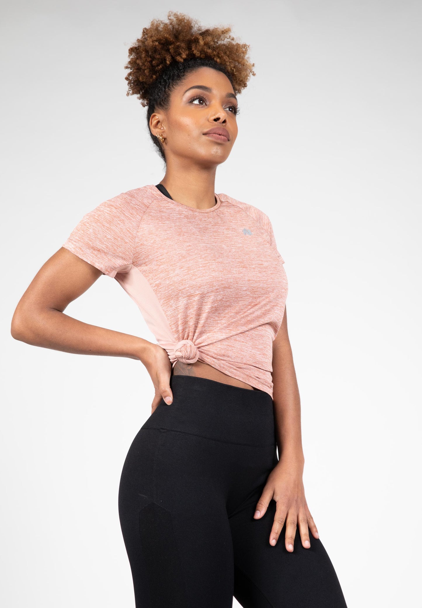 Gorilla Wear Monetta Performance T-Shirt, rosa