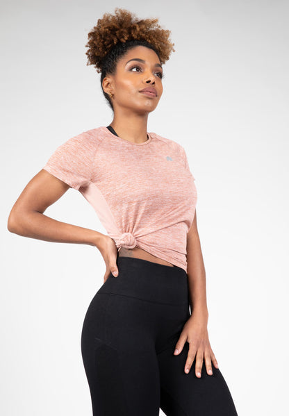 Gorilla Wear Monetta Performance T-Shirt, rosa