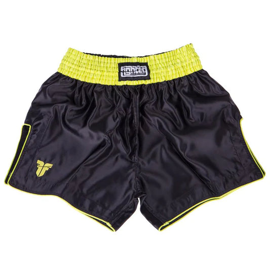 Fighter Thai-Trunks Bangkok Plain - svart/gul