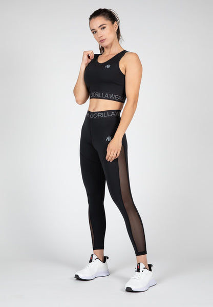 Gorilla Wear Osseo Crop Top, svart