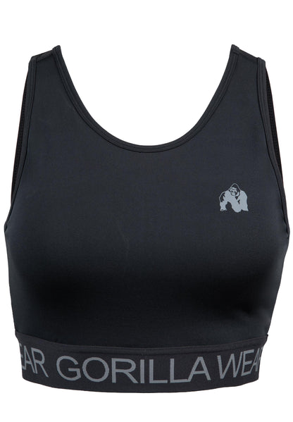 Gorilla Wear Osseo Crop Top, svart