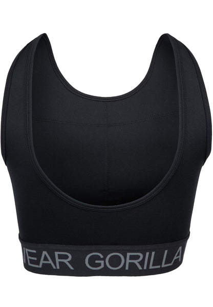 Gorilla Wear Osseo Crop Top, svart