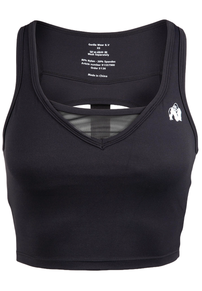 Gorilla Wear Willow Tank Top, svart