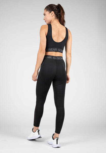 Gorilla Wear Osseo Crop Top, svart
