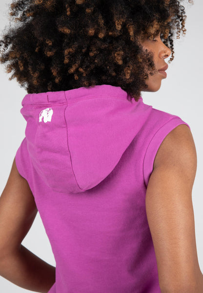 Gorilla Wear Virginia Sleeveless Hoodie, rosa