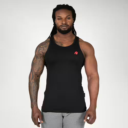 Gorilla Wear Adams Stretch Tank Top, svart