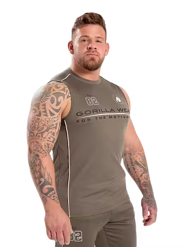 Gorilla Wear Broxton linne, armégrön