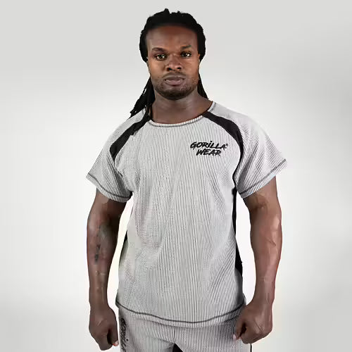 Gorilla Wear- Augustine Old School Work Out Top, grå