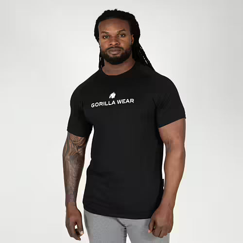 Gorilla Wear- Davis T-Shirt, svart