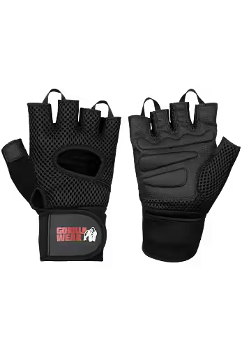 Gorilla Wear Jackson Lyfthandskar, svarta