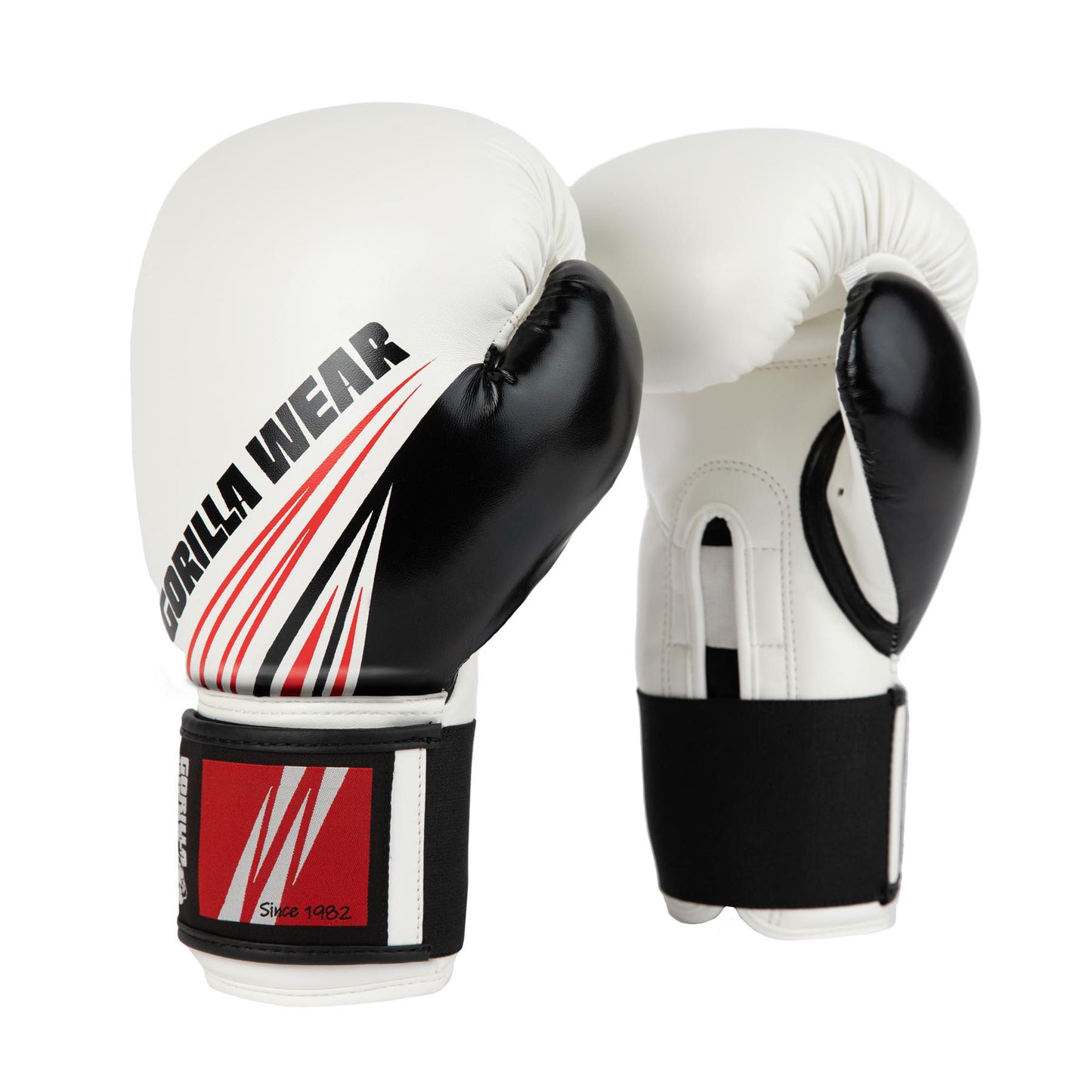 Gorilla Wear: Yakima boxningshandskar, vita