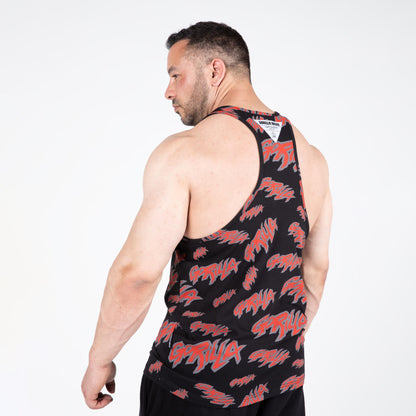 Gorilla Wear Legacy Tank Top, svart/röd