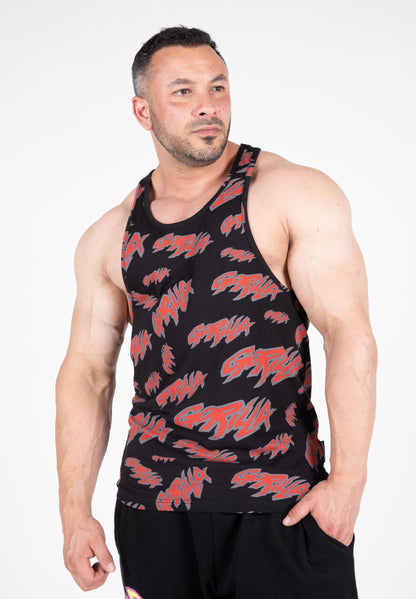 Gorilla Wear Legacy Tank Top, svart/röd