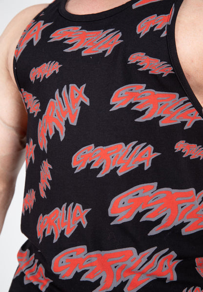 Gorilla Wear Legacy Tank Top, svart/röd