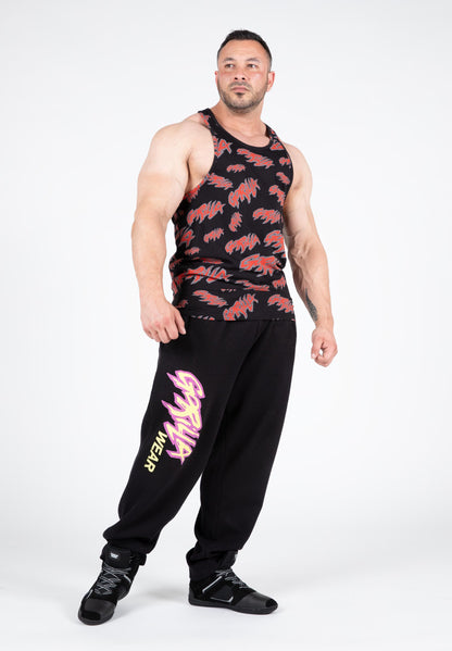 Gorilla Wear Legacy Tank Top, svart/röd