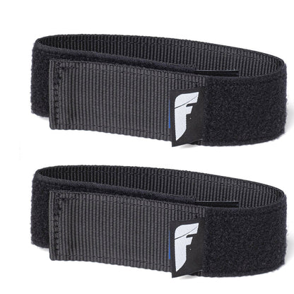 Fighter Velcro Strap for Boxing Glove Laces - black