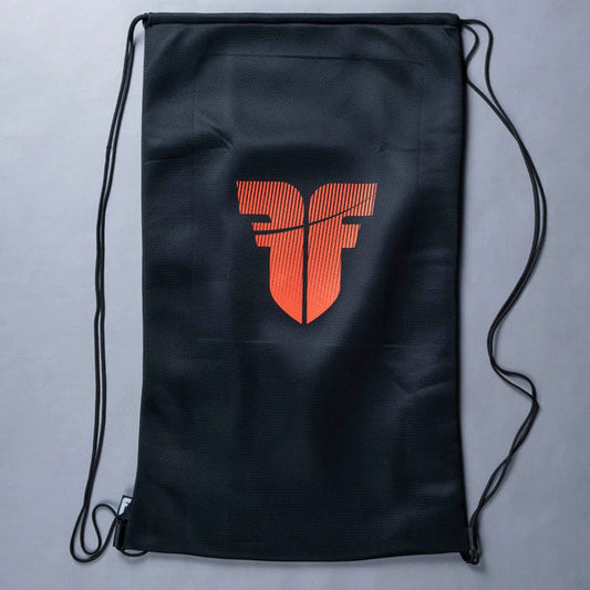 Fighter Mesh Bag 60cm x 70cm - svart/röd