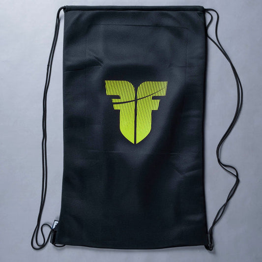 Fighter Mesh Bag 60cm x 70cm - svart/gul