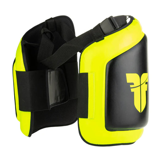 Fighter Thigh Pads - svart/gul