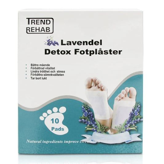 TrendRehab - Detox plåster Lavendel 10-pack – naturlig rening
