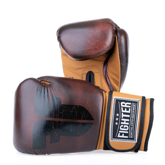 Fighter Boxningshandskar Retro - bruna
