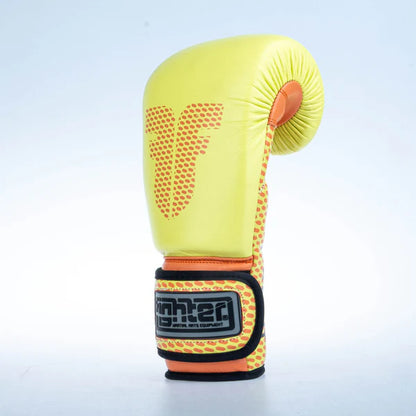 Träningshandskar för boxning - gul/orange, FBG-TRN-004