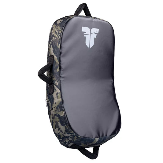 Fighter Kicking Shield - MULTI GRIP - Life is a Fight - bush camo jungle