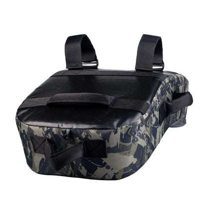 Fighter Kicking Shield - MULTI GRIP - Life is a Fight - bush camo jungle