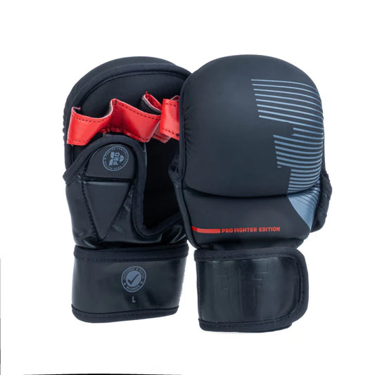 Fighter MMA-handskar Pro PU - svarta