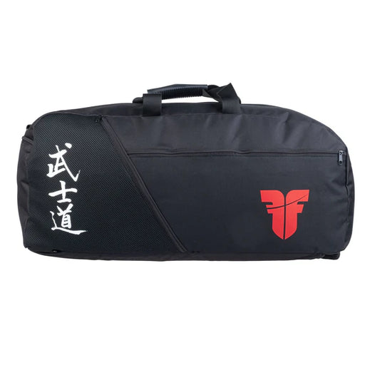 Fighter Sports Bag/Backpack Calligraphy - svart