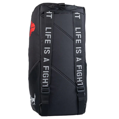 Fighter Sports Bag/Backpack Calligraphy - svart