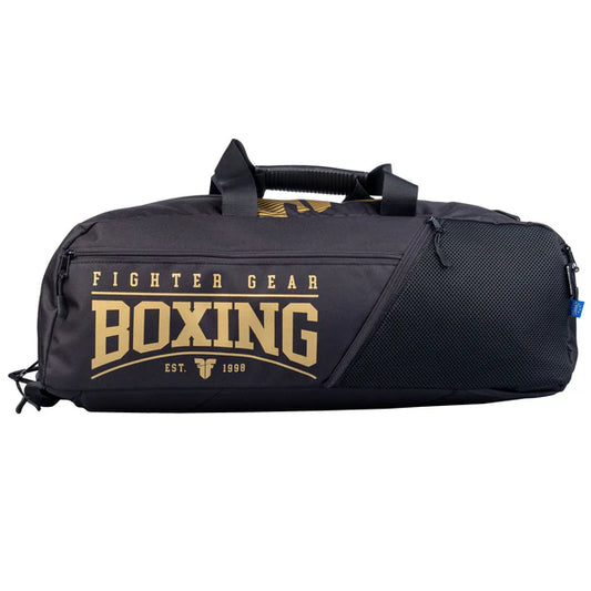 Fighter Sports Bag - svart/guld