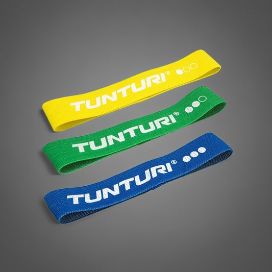 Tunturi Textil Motståndsband Set, 3 Delar