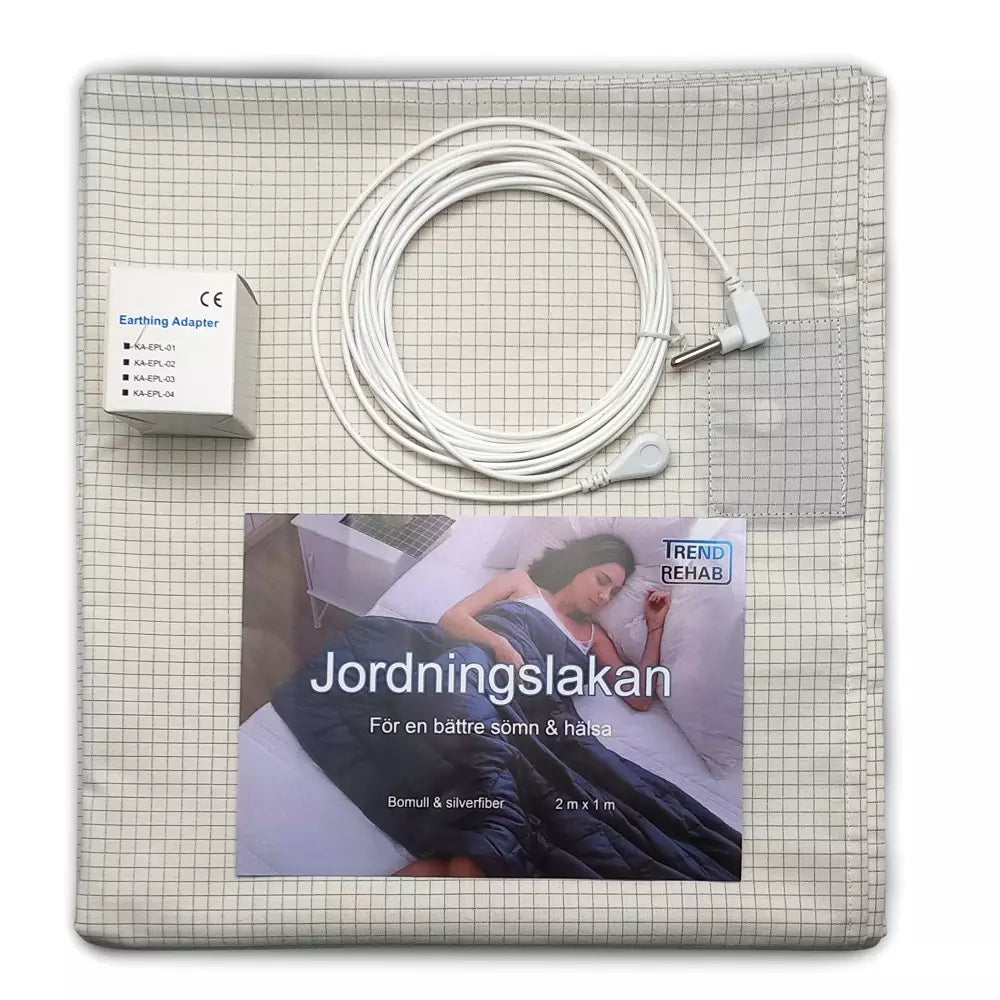 TrendRehab - Jordningslakan med silvertrådar 100 x 200 cm