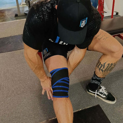 Nordic Training Gear Knee Wraps- Blå 3M