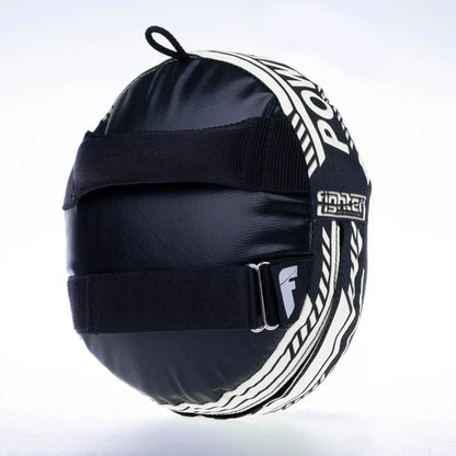 Fighter Round Shield Power Series - svart/vit
