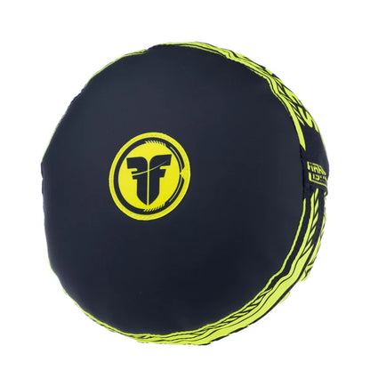 Fighter Round Shield Power Series - svart/gul