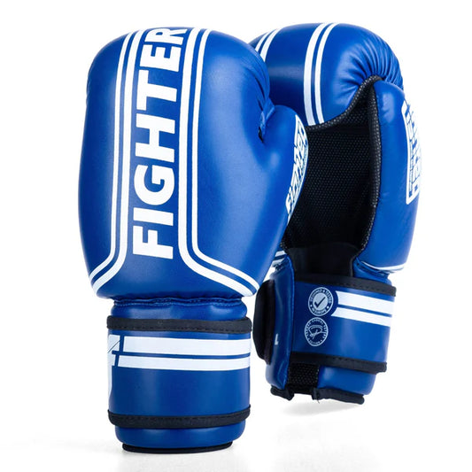 Fighter Open Gloves Randig - SGP-utgåva - blå