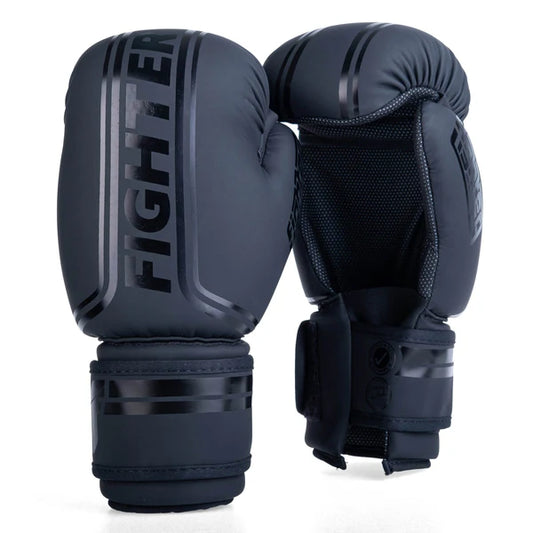 Fighter Open Gloves Randig - SGP-utgåva - svart