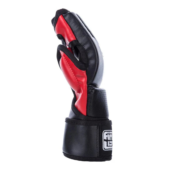 Fighter MMA-handskar - svarta/röda, FMG01