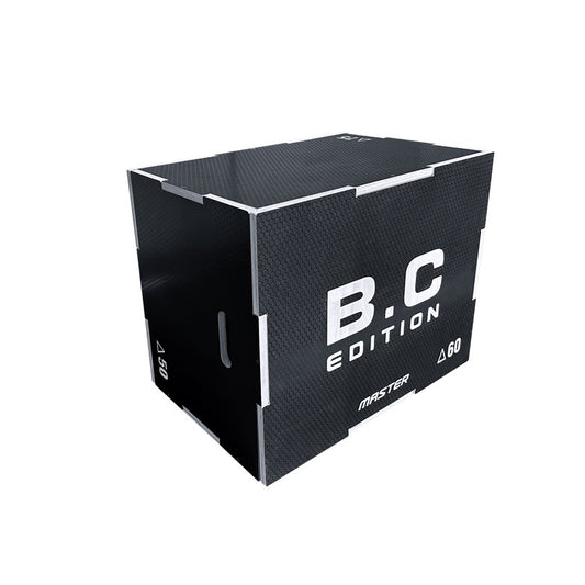 Master Fitness BLACK PLYOMETRIC BOX 40-50-60