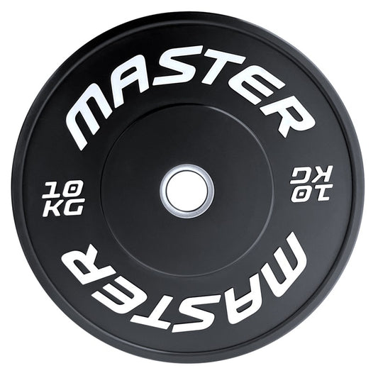 Master Fitness BUMPERPLATE SVART