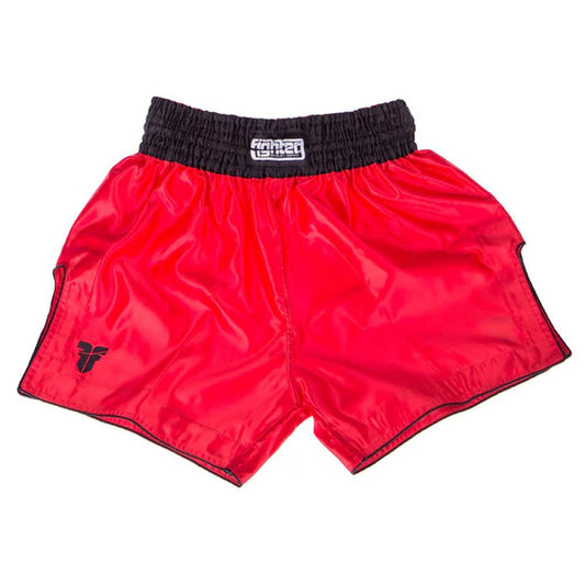 Fighter Thai-Trunks Bangkok Plain - röd/svart