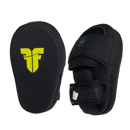 Fighter Focus Mitts - svart/gul
