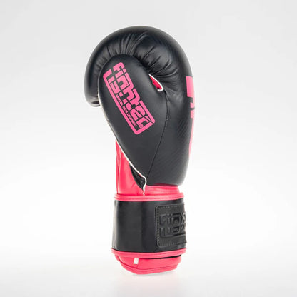 Fighter boxningshandskar SPEED - svart/neonrosa, TH1612PUBKP