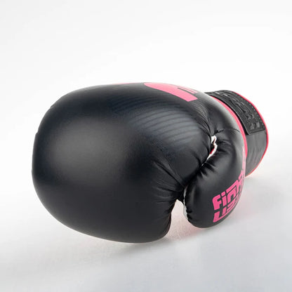 Fighter boxningshandskar SPEED - svart/neonrosa, TH1612PUBKP